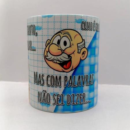 Imagem de Caneca Branca dia dos PaisTe amo Vovo