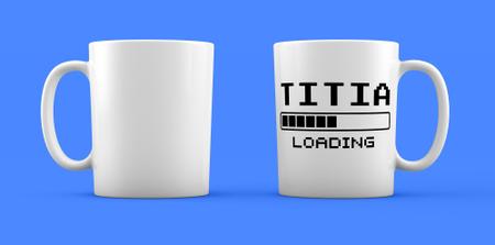 Imagem de Caneca Branca Presente Lembrancinha Titia Loading