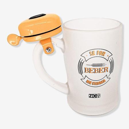 Imagem de Caneca Com Campainha Se For Beber Me Chama - Zonacriativa - Zona Criativa