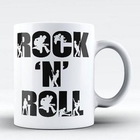 Imagem de Caneca De Bandas Rock I Love Rock N Roll Logo Music