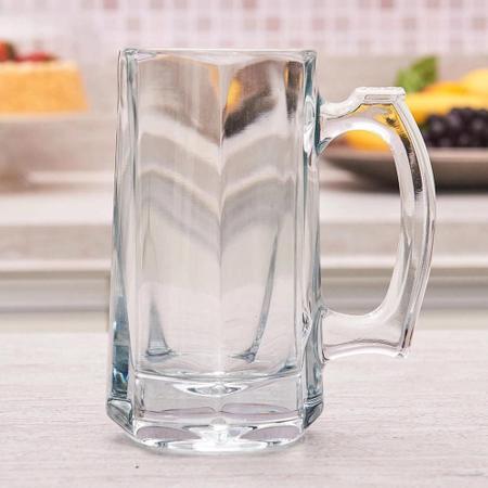 Imagem de Caneca de chopp em vidro Hauskraft 370ml incolor