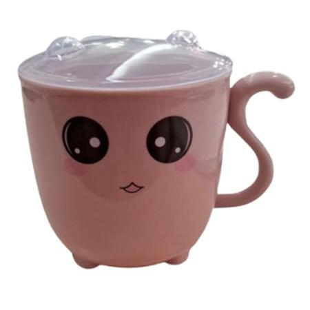 Imagem de Caneca de Plástico Infantil Com Alça 240 ml - InterPonte