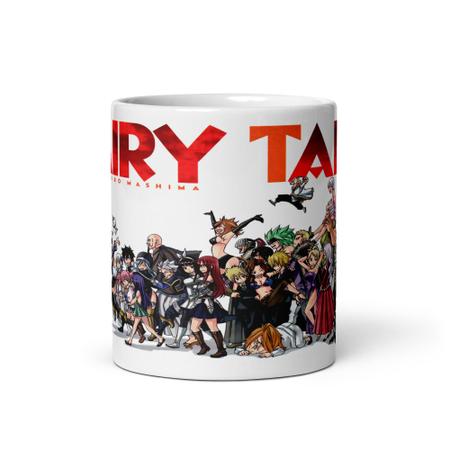 Imagem de Caneca de Porcelana Fairy Tail modelo 24