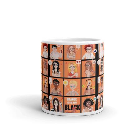 Imagem de Caneca de Porcelana  Orange is New Black