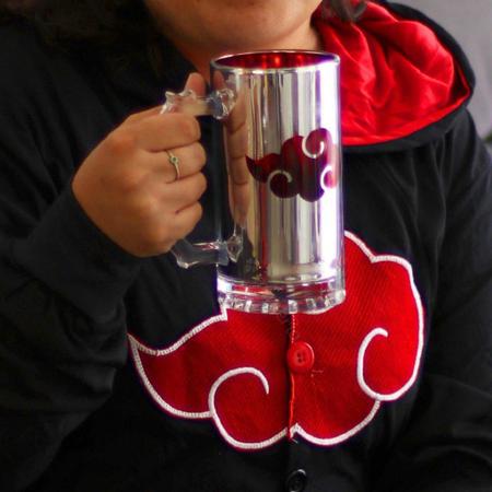 Caneca Naruto Urban Akatsuki 300 ml Zona Criativa 10024715 - Barra Rey