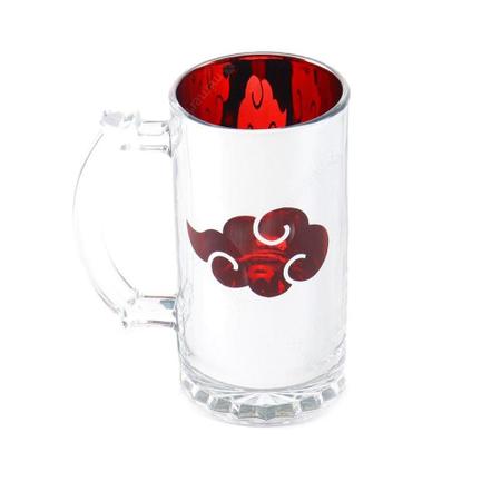 Caneca Akatsuki Nuvem Vermelha Vilas Renegadas Naruto