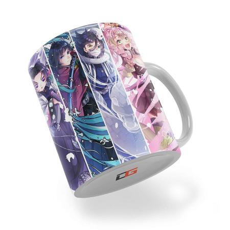 caneca demon slayer, hashira, kimetsu no yaiba - Gato Mestre