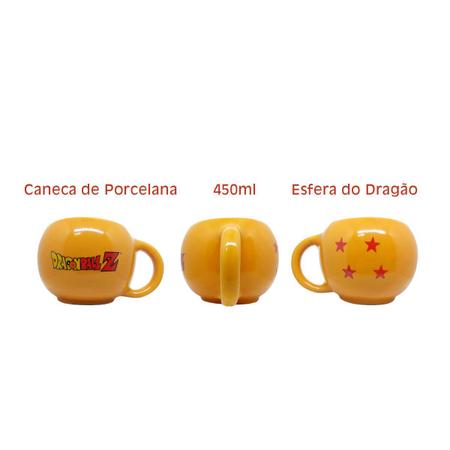 Caneca Esfera Do Dragão Dragon Ball Z - Loja Coisaria - Presente com ideias