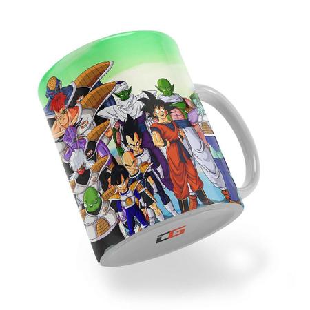 Caneca Dragon Ball Z Personagens