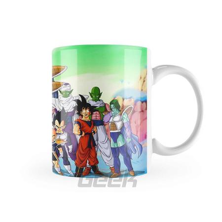 Caneca Dragon Ball Z Personagens