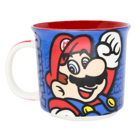 Imagem de Caneca em Cerâmica Super Mario Ação 350ml - Zona Criativa