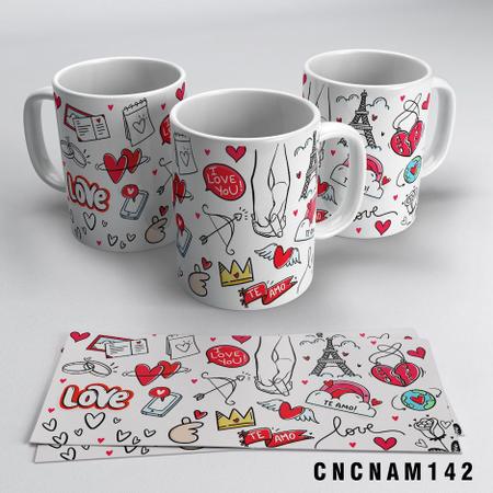 Imagem de Caneca Estampada Love Te Amo Amor