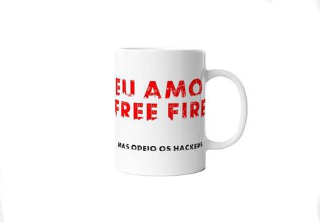 Caneca Free Fire Personalizada - Coloque Seu Nome