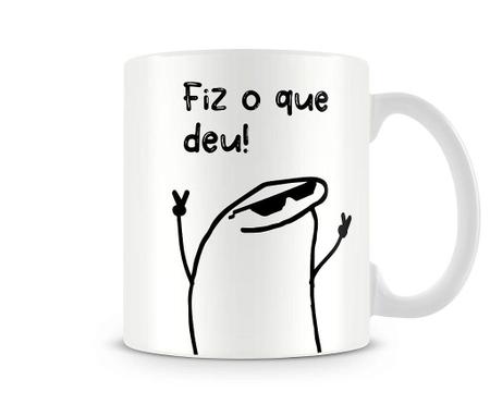 Caneca meme boneco palito flork conto de falhas - Artgeek