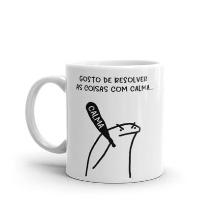 Caneca Flork Meme/Engraçada.Caneca com frases engraçadas