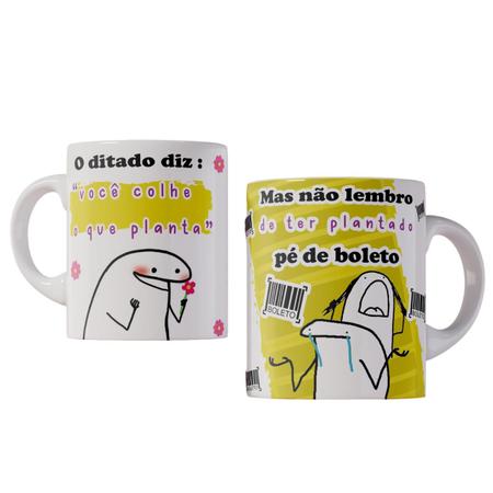 Caneca Personalizada Aniversário Meme Florks - Soso Personalizados