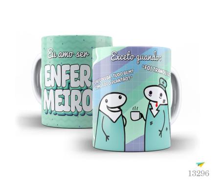 Caneca Personalizada Flork Profissões – Sublimium