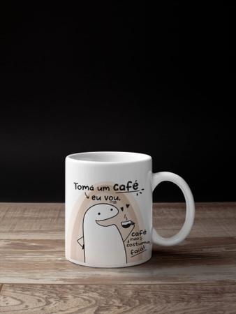 Imagem de Caneca Flork TOMAR CAFÉ EU VOU