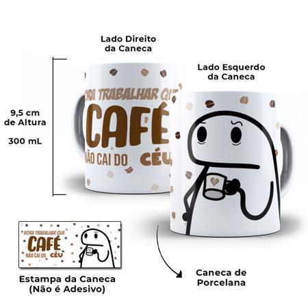 Imagem de Caneca Frases Café Engraçada Meme Flork Personalizada 15