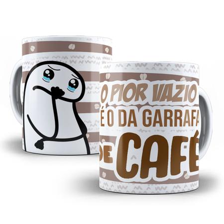 Caneca café florks meme engraçados