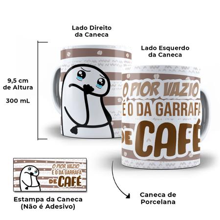 Caneca café florks meme engraçados - Desconto no Preço