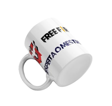 Caneca Free Fire Personalizada - Coloque Seu Nome