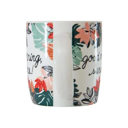 Caneca free life good morning 340 ml - Dynasty - Canecas - Magazine Luiza