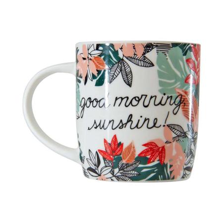 Caneca free life good morning 340 ml - Dynasty - Canecas - Magazine Luiza