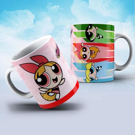 Imagem de Caneca Garotas Super Poderosas Diversos Personagens Lindinha Docinho Florzinha -MEGA OFERTA!