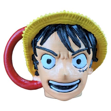 Caneca 3D Monkey D. Luffy: One Piece Anime Mangá - CD - Toyshow Tudo de  Marvel DC Netflix Geek Funko Pop Colecionáveis