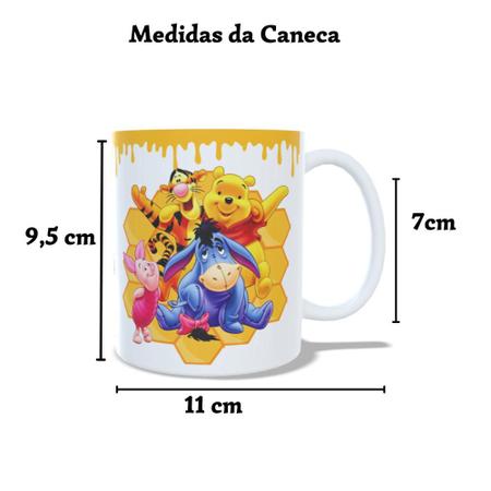 Caneca de Polímero Plástico Inquebrável Infantil Azul Royal URSO TEDDY NA  MOTO DE CORRIDA