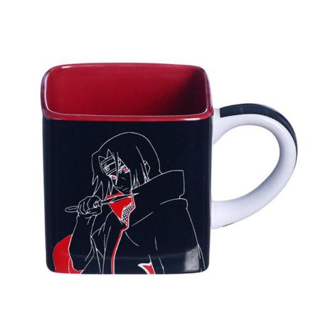 Caneca Naruto Akatsuki Nuvens De Porcelana 300ml Oficial VIZ