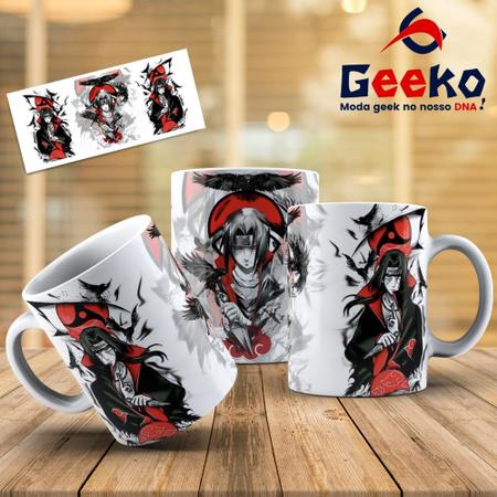 Caneca Naruto Desenho - Interior E Alça Branca (simples)