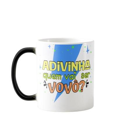 Imagem de Caneca Mágica Presente Criativo Anúncio de Gravidez Pai Vovô