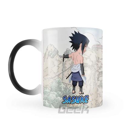 Sasuke Uchiha: Uma Página em Branco para Cores Vibrantes