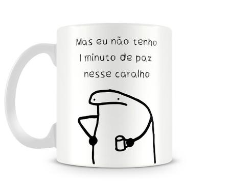 Caneca meme boneco palito te amo do tamanho da dificuldade - Artgeek -  Caneca Térmica - Magazine Luiza