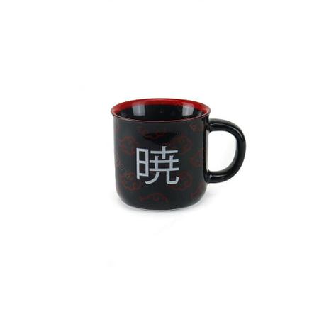 Caneca Nuvens Akatsuki De Porcelana 200 Ml Oficial Naruto