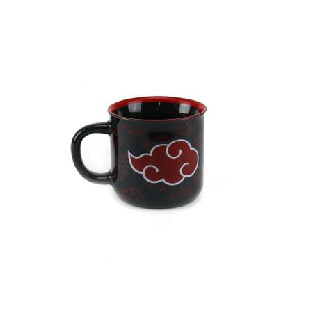 Caneca Nuvens Akatsuki De Porcelana 200 Ml Oficial Naruto