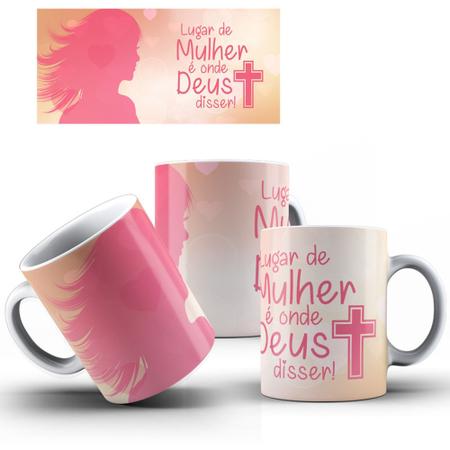 Padrão de beleza – Caneca de Cerâmica – Poder Feminino – Olha