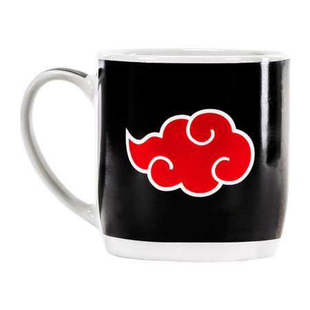 Caneca Naruto Urban Akatsuki 300 ml Zona Criativa 10024715 - Barra Rey