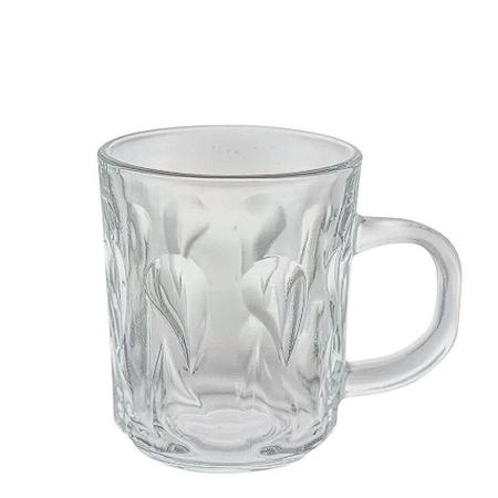 Imagem de Caneca para café jogo com 3 canecas de vidro de 230 ml