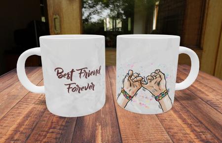 Caneca Best Friend Forever -  - Canecas personalizadas em