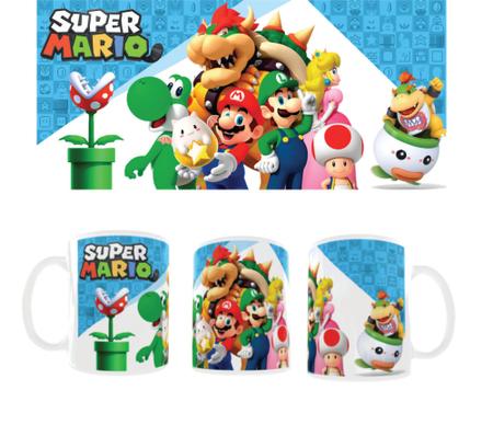 ÁGUA PERSONALIZADA SUPER MARIO BROS