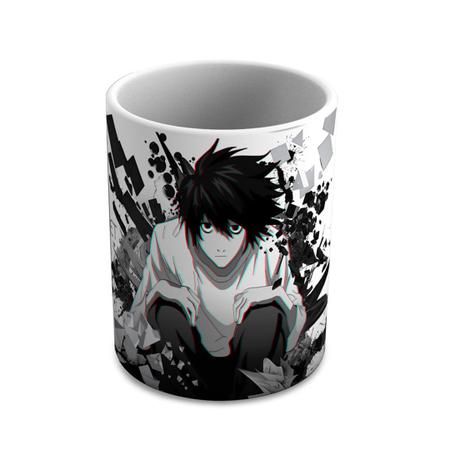 Caneca Death Note Personagens Toda Preta