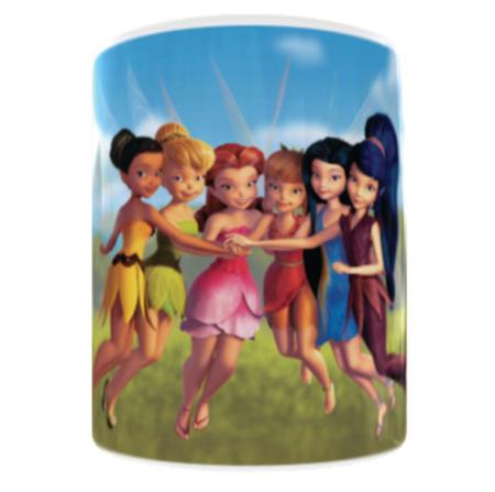 Imagem de Caneca Personalizada Porcelana Fadas Tinker Bell Infantil