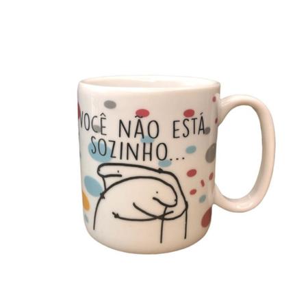 Caneca De Aniversario Flork Meme 325 Ml De Porcelana