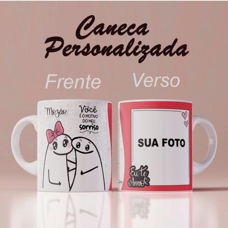 Caneca Personalizada Meme Flork Dia dos Namorados