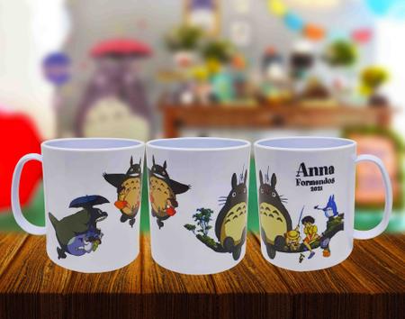 Imagem de Caneca Plástico Polímero Personalizada Meu Amigo Totoro