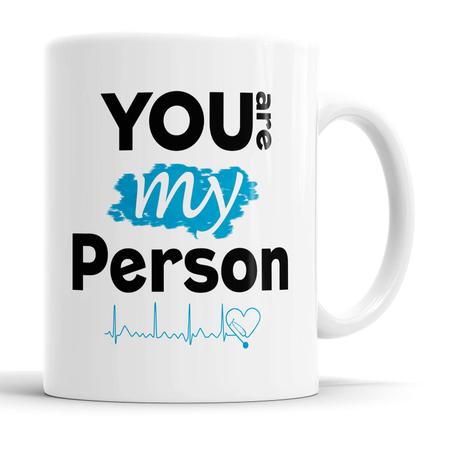 Caneca Profissão Médico Jaleco Medicina - Your Are My Person - Elicomics Imagem de Caneca Profissão Médico Jaleco Medicina - Your Are My Person