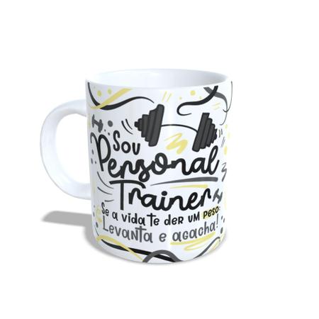 Caneca Profissões Sou Personal Trainer KaBuM